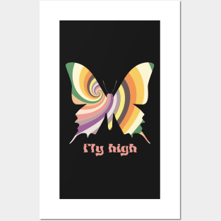 Fly high Posters and Art